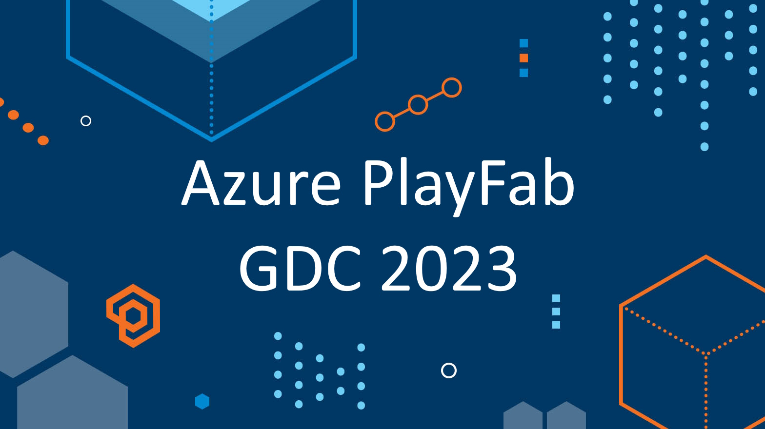 An image with the Azure PlayFab branding