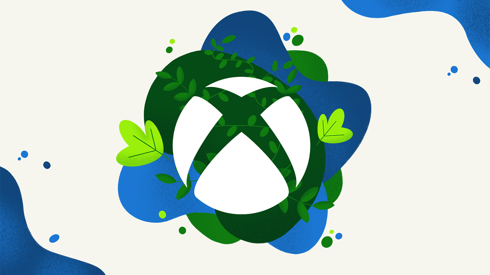 An image of the Xbox logo from Earth Day