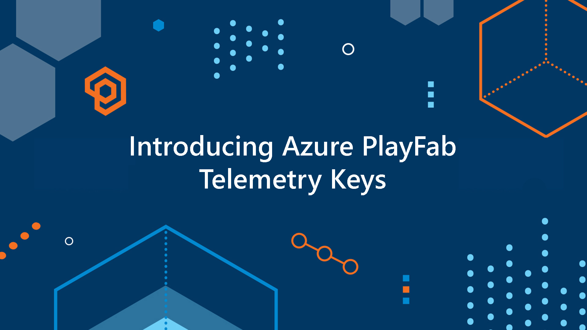 Introducing Azure PlayFab Telemetry Key hero image