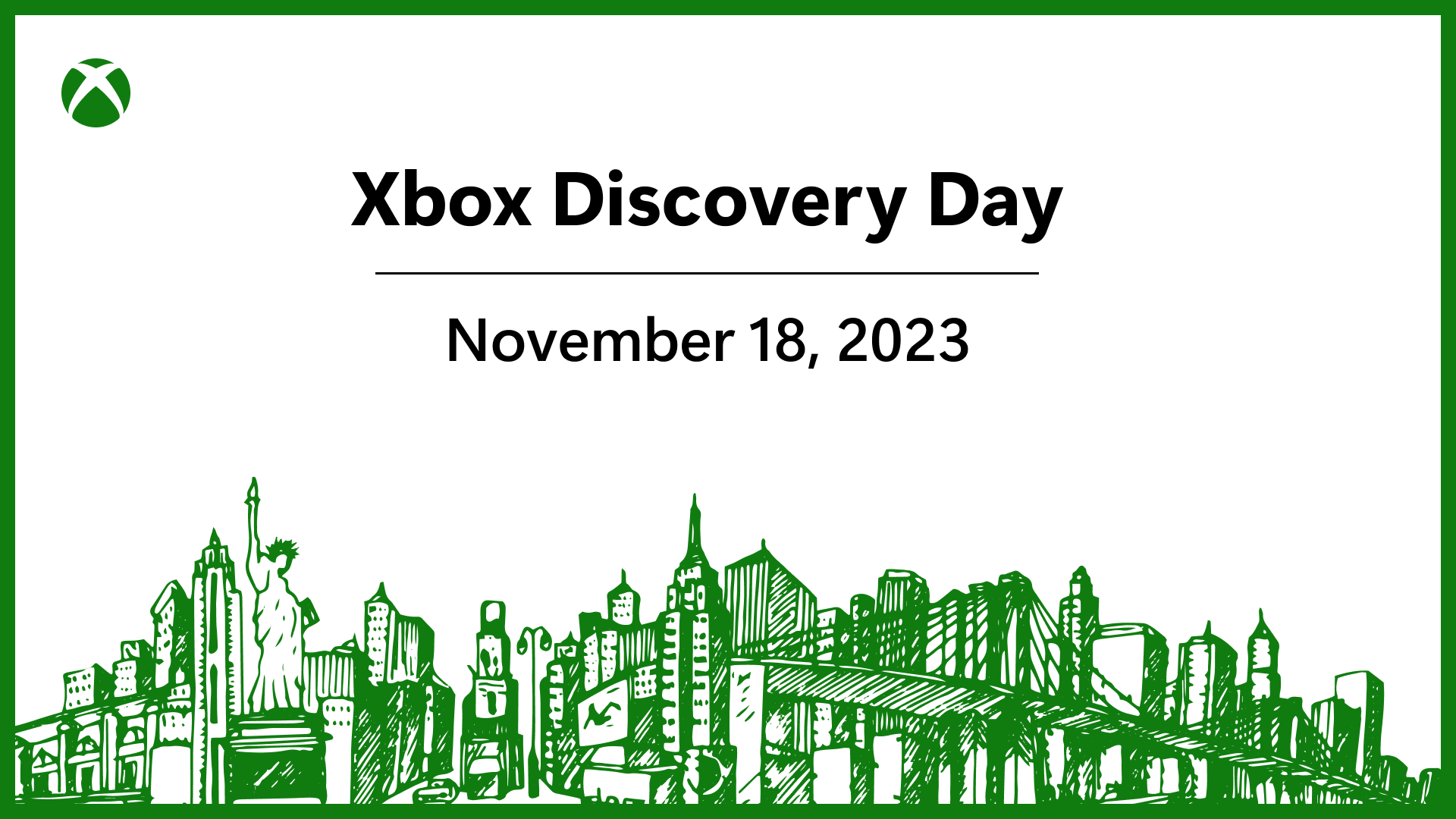 Xbox Discovery Day New York City Hero image