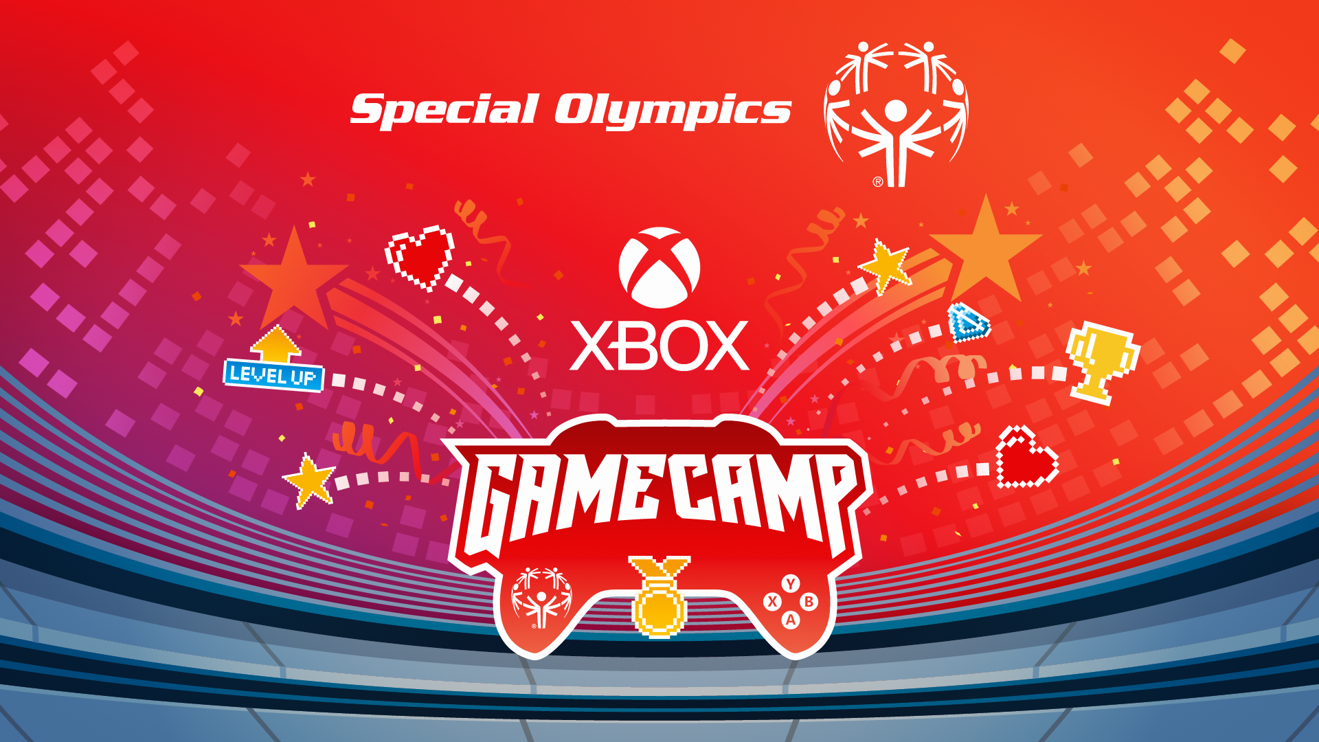 Xbox Game Camp and Special Olympics Hero image