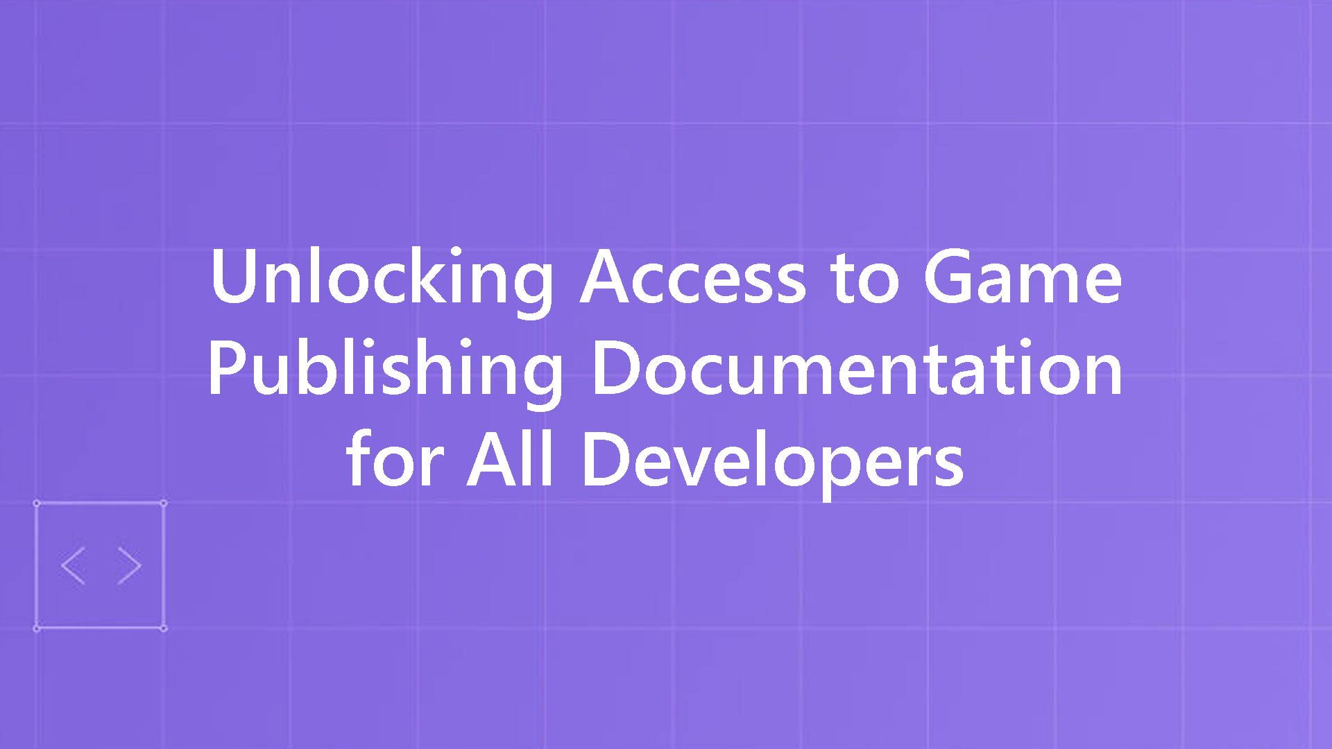 Game Publishing Guide Update Hero image