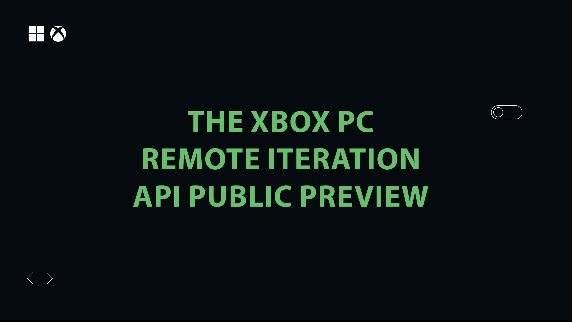 Xbox PC Remote Iteration Hero image