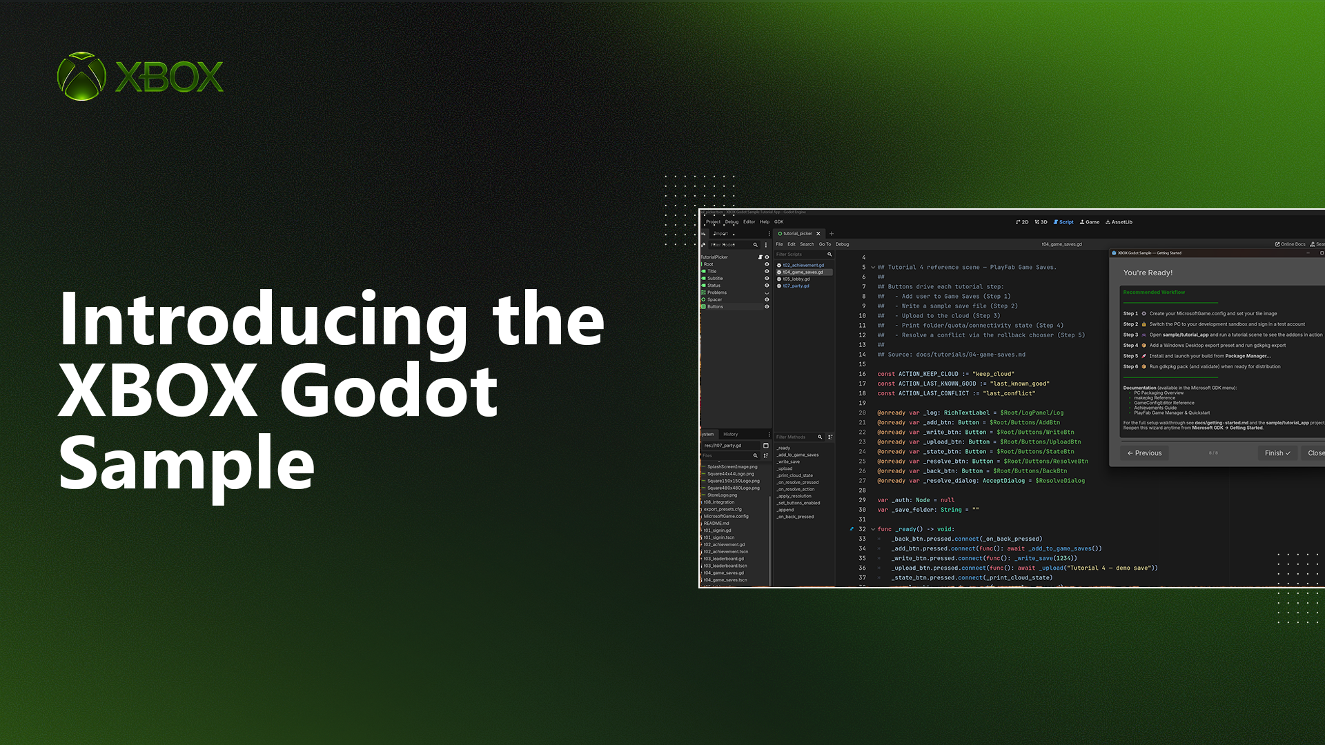 XBOX Godot Sample Hero image