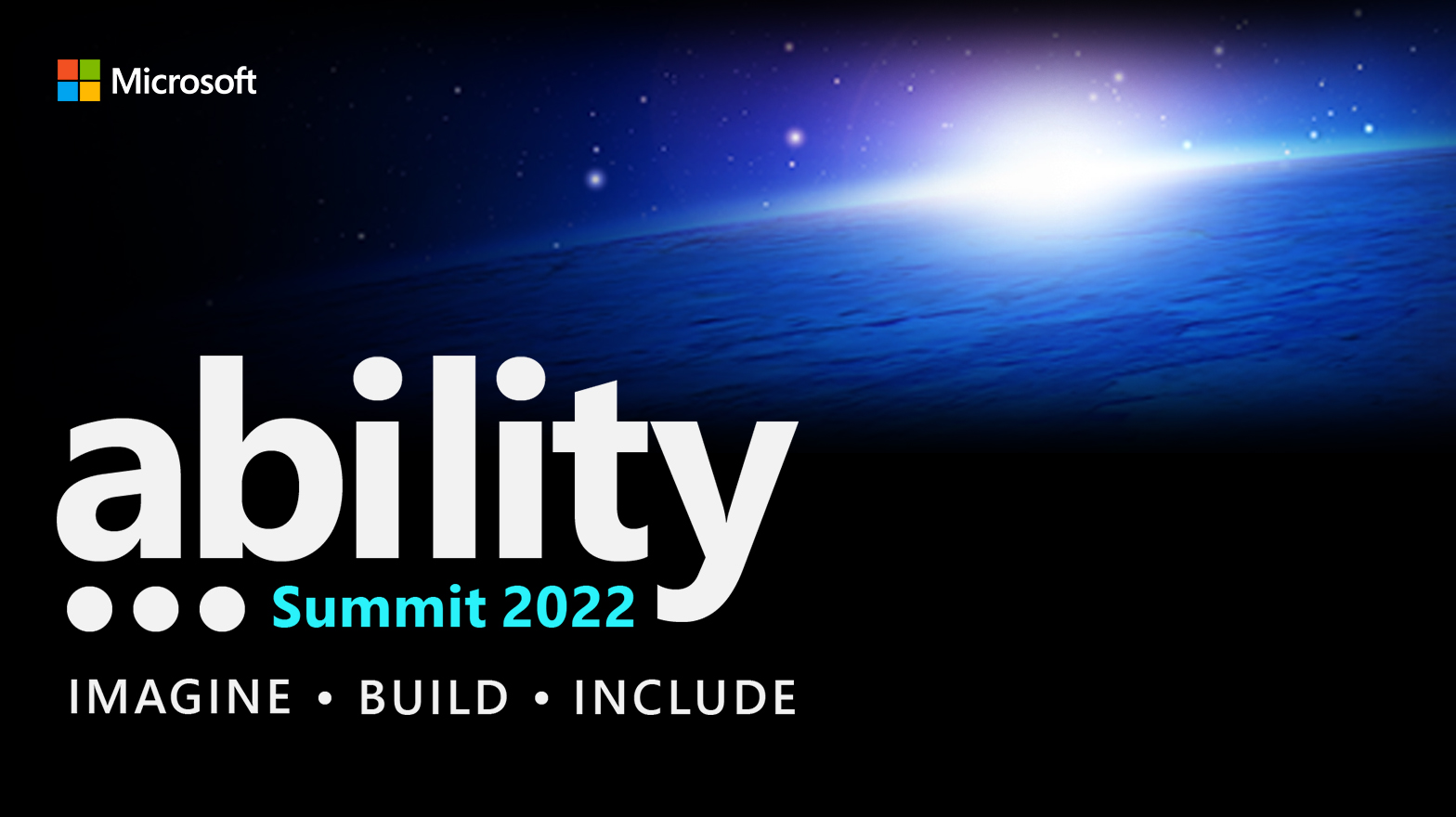 Ability Summit 2022. Imagine, Build, Include
