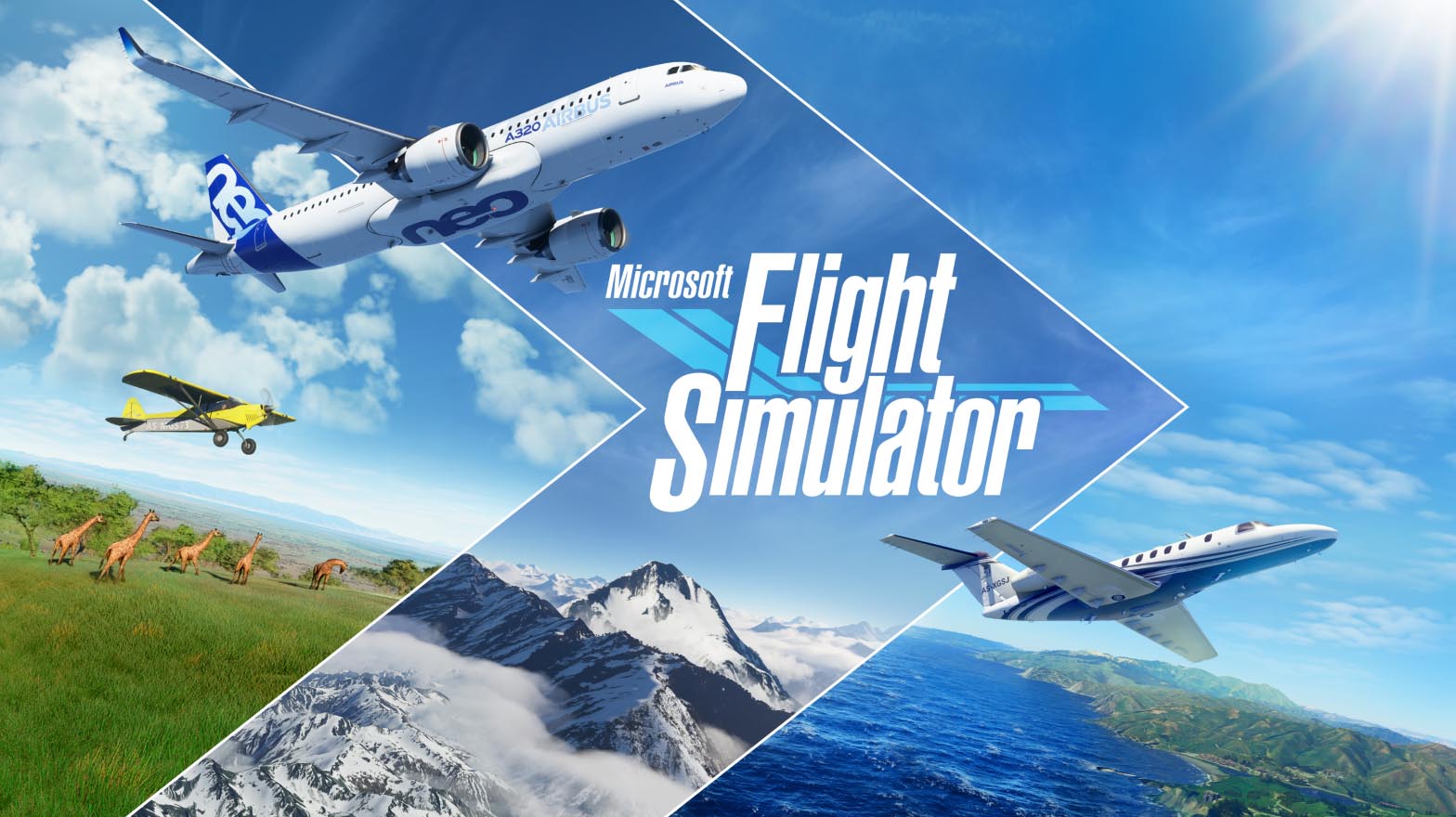 Microsoft Flight Simulator game art