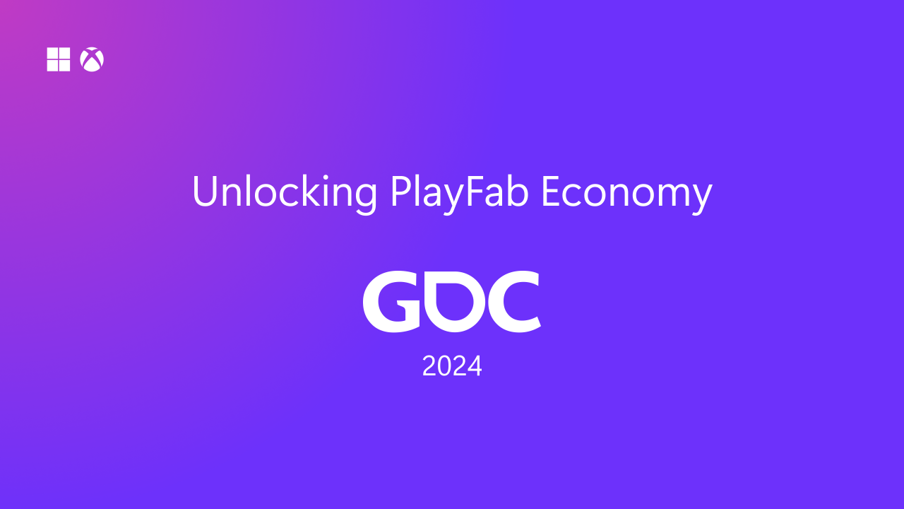 PlayFab GDC 2024 Hero