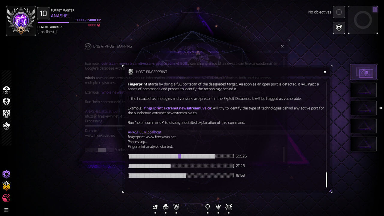 UI showing one of the NT4 Twitch missions