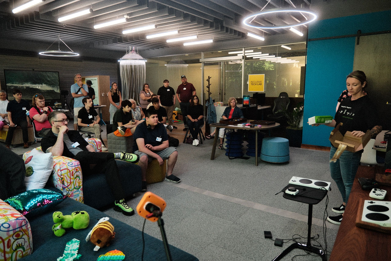 Xbox Game Camp and Special Olympics inline image