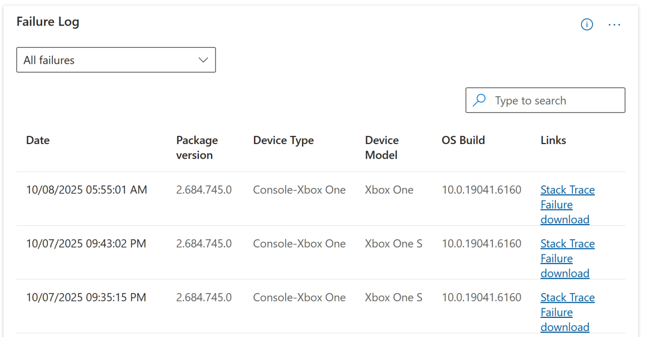 Xbox and Windows Crashes inline image