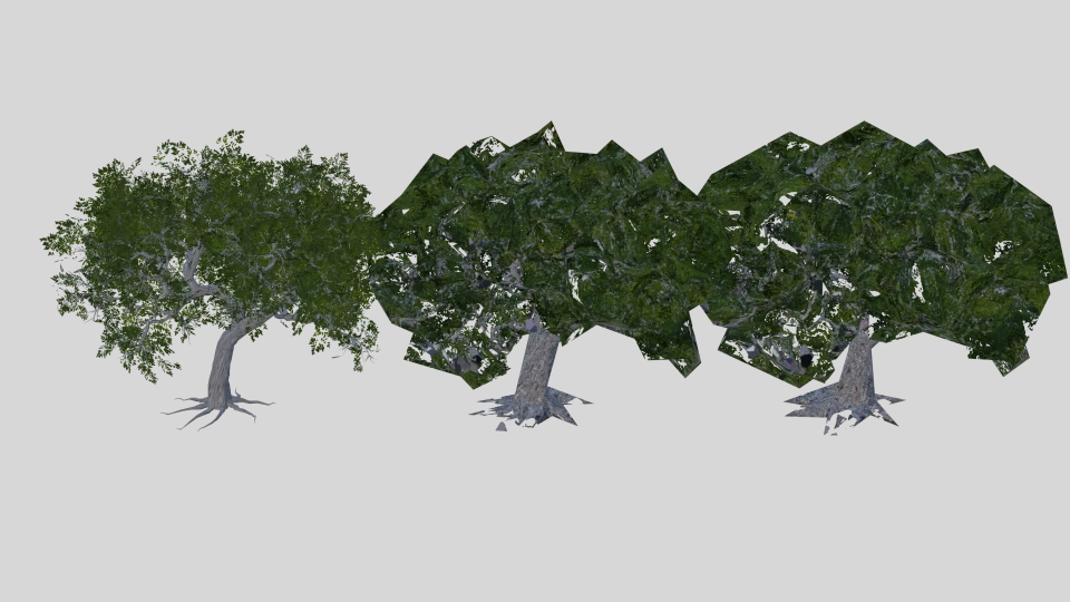 Vegetation remeshing inline image