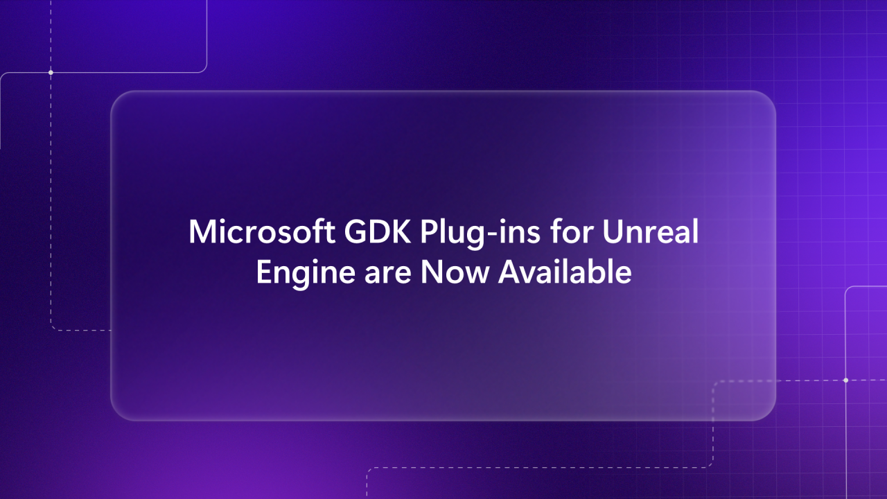 GDK Unreal Hero image