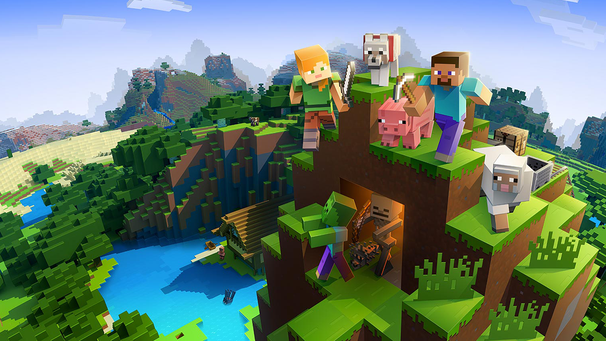 Image with text reading Powering Games, Empowering Creators with images from six video games