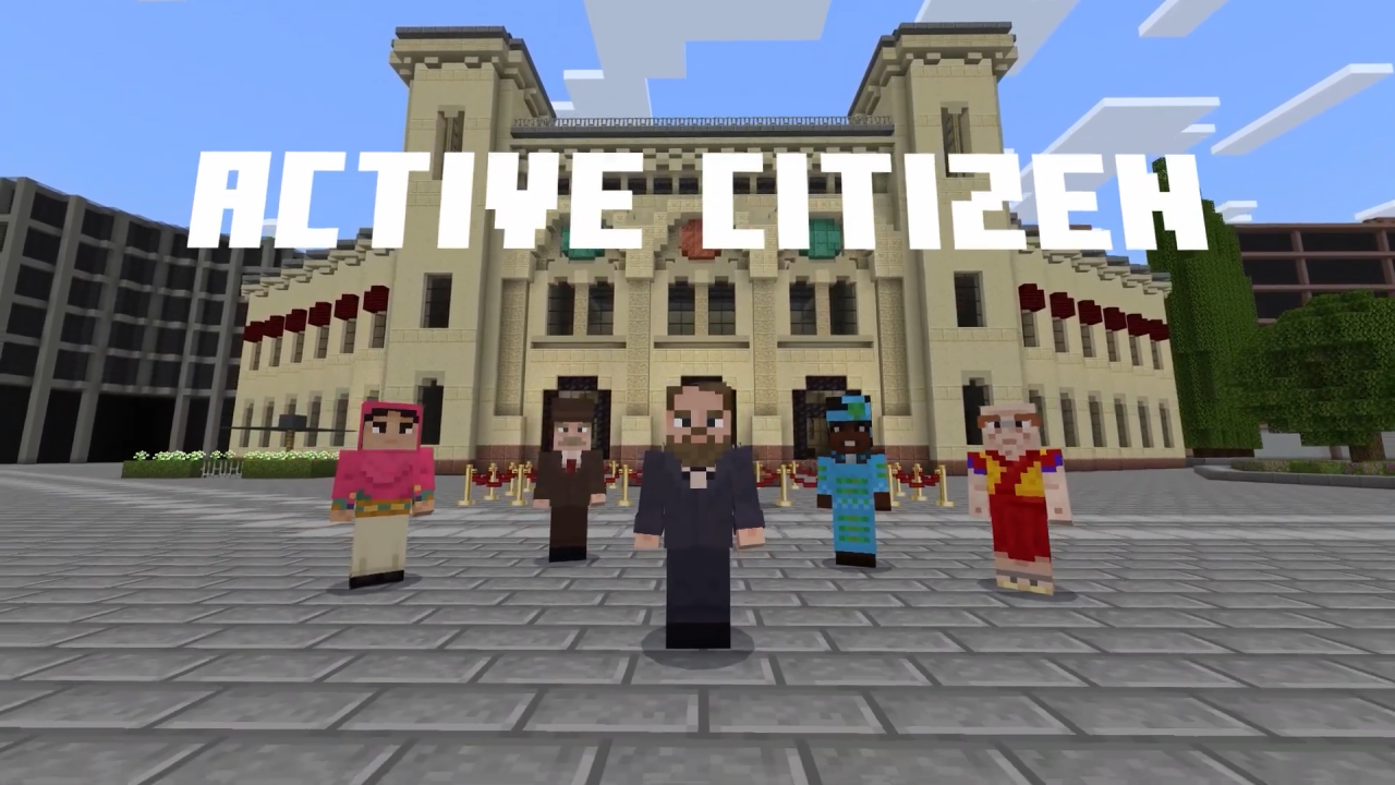 Minecraft Active Citizen screen capture