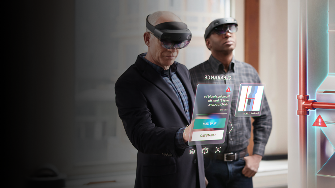 Man using Azure Digital Twins