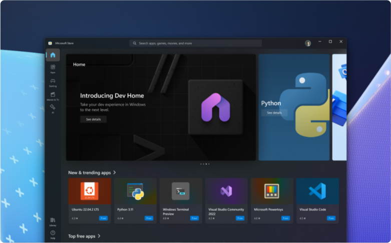 Building a new, open Microsoft Store on Windows 11